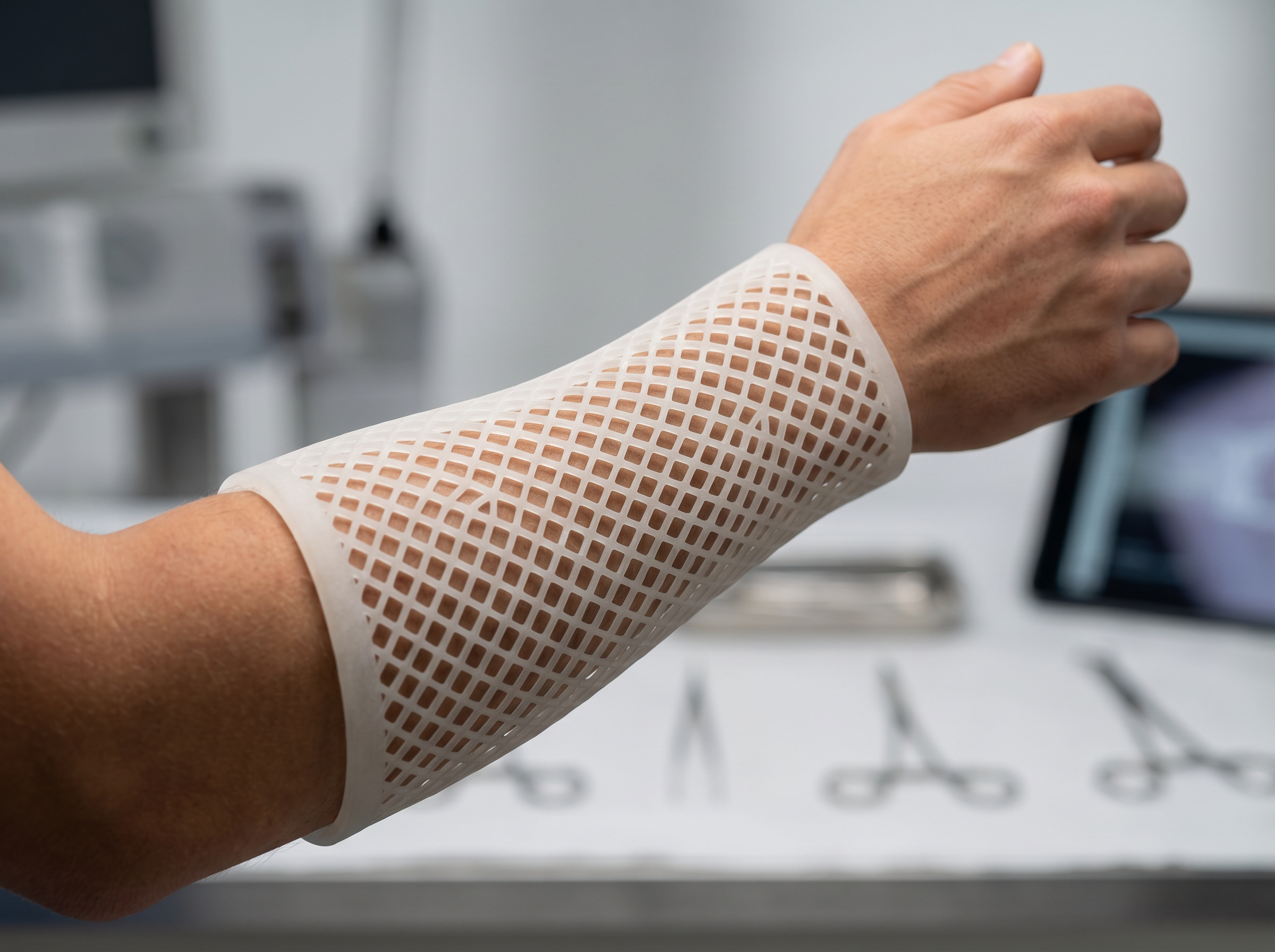 3D Printed Orthopaedic Cast